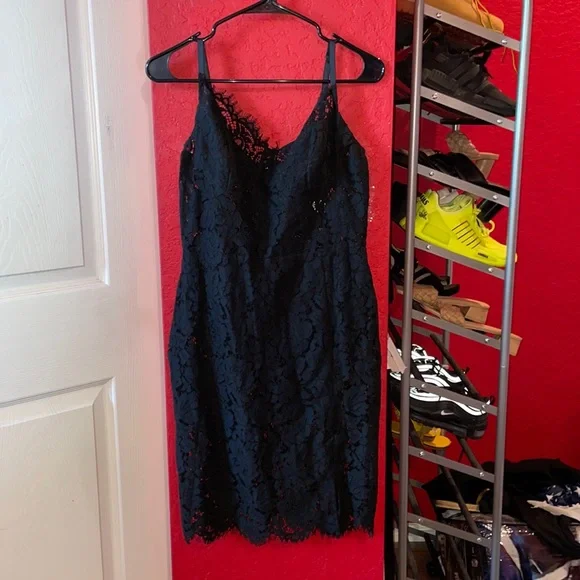 Fashion Nova | Dresses | Fashion Nova Dropping Hints Lace Dress | Poshmark
